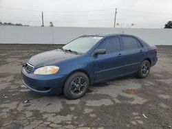 Toyota salvage cars for sale: 2007 Toyota Corolla CE