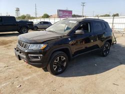 Jeep salvage cars for sale: 2018 Jeep Compass Trailhawk