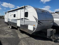 Salvage trucks for sale at Mcfarland, WI auction: 2016 Crossroads Travel Trailer