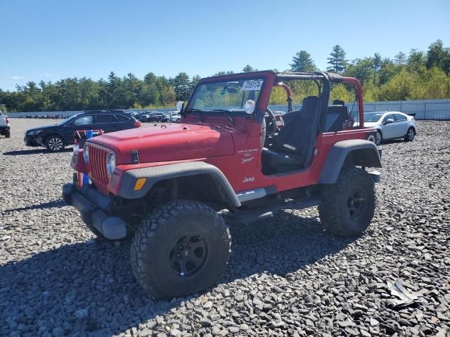 2001 Jeep Wrangler / TJ Sport