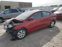 Salvage cars for sale at Kansas City, KS auction: 2016 Hyundai Elantra SE