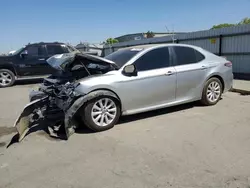 Salvage cars for sale from Copart Bakersfield, CA: 2020 Toyota Camry LE