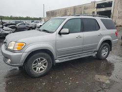 Salvage cars for sale at Fredericksburg, VA auction: 2004 Toyota Sequoia SR5