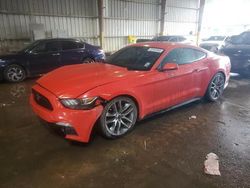 Salvage cars for sale at Greenwell Springs, LA auction: 2016 Ford Mustang