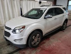 Salvage cars for sale from Copart Angola, NY: 2017 Chevrolet Equinox Premier