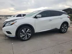 Nissan salvage cars for sale: 2016 Nissan Murano S