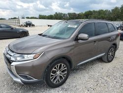 Salvage cars for sale at New Braunfels, TX auction: 2016 Mitsubishi Outlander SE