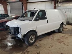 Salvage trucks for sale at Lansing, MI auction: 2021 GMC Savana G2500