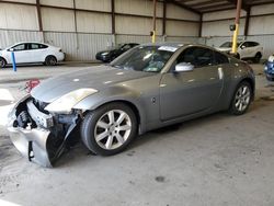 Salvage cars for sale at auction: 2005 Nissan 350Z Coupe