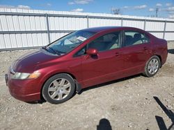 Salvage cars for sale at Appleton, WI auction: 2008 Honda Civic LX