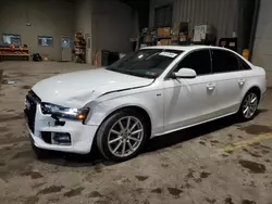 Salvage cars for sale at West Mifflin, PA auction: 2015 Audi A4 Premium Plus