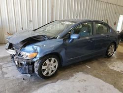 Salvage cars for sale at Franklin, WI auction: 2009 Honda Civic LX