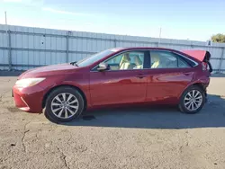 Salvage cars for sale at Martinez, CA auction: 2015 Toyota Camry LE