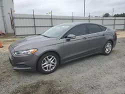 Salvage cars for sale at Lumberton, NC auction: 2014 Ford Fusion SE