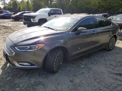 Ford Fusion se Vehiculos salvage en venta: 2017 Ford Fusion SE