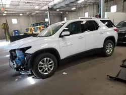 Chevrolet salvage cars for sale: 2018 Chevrolet Traverse LT