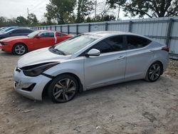 Salvage cars for sale at Tifton, GA auction: 2015 Hyundai Elantra SE