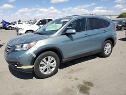 Salvage cars for sale from Copart Bakersfield, CA: 2012 Honda CR-V EXL