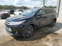 Salvage cars for sale at Apopka, FL auction: 2018 Toyota Highlander LE