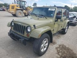 Jeep salvage cars for sale: 2013 Jeep Wrangler Unlimited Sahara