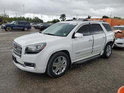 GMC Acadia den salvage cars for sale: 2016 GMC Acadia Denali