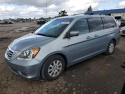 Salvage cars for sale at Woodhaven, MI auction: 2008 Honda Odyssey EX