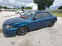 Salvage cars for sale at Orlando, FL auction: 2002 Toyota Corolla CE