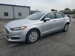 Salvage cars for sale at Tulsa, OK auction: 2014 Ford Fusion S