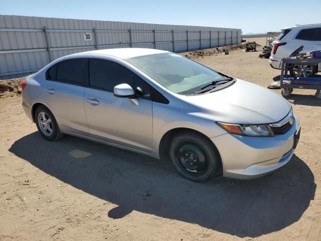 2012 Honda Civic Natural GAS