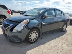 Salvage cars for sale at San Antonio, TX auction: 2017 Nissan Versa S