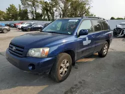 Salvage cars for sale at Bridgeton, MO auction: 2005 Toyota Highlander Limited