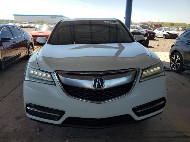 2016 Acura MDX Technology