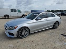 Salvage cars for sale at Arcadia, FL auction: 2016 Mercedes-Benz C300