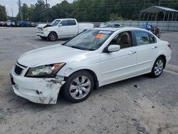 Salvage cars for sale from Copart Savannah, GA: 2008 Honda Accord EXL