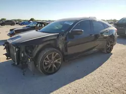 Salvage cars for sale at San Antonio, TX auction: 2019 Honda Civic Sport