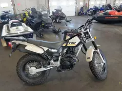 Salvage motorcycles for sale at Ham Lake, MN auction: 2020 Yamaha TW200 C