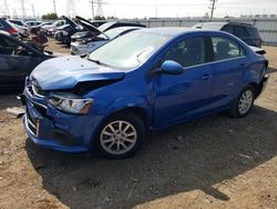 Chevrolet salvage cars for sale: 2018 Chevrolet Sonic LT