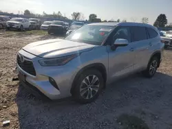 Toyota salvage cars for sale: 2022 Toyota Highlander XLE