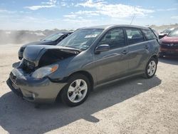 Salvage cars for sale from Copart San Antonio, TX: 2008 Toyota Corolla Matrix XR