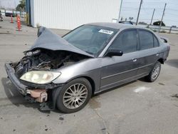 Salvage cars for sale from Copart Nampa, ID: 2005 Honda Civic LX