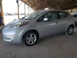 Nissan Leaf salvage cars for sale: 2012 Nissan Leaf SV