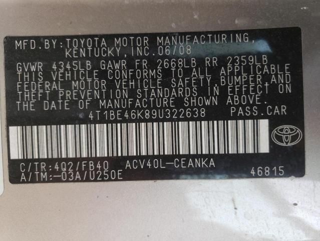 2009 Toyota Camry Base