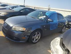 Salvage cars for sale at Wilmer, TX auction: 2008 Audi A4 2.0T Quattro