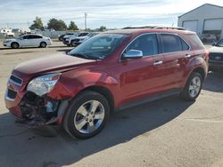 Chevrolet salvage cars for sale: 2015 Chevrolet Equinox LT