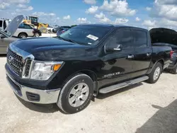 Salvage cars for sale at Arcadia, FL auction: 2018 Nissan Titan S