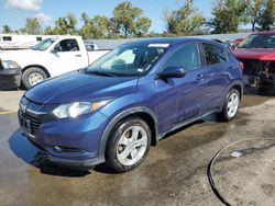 Salvage cars for sale at Bridgeton, MO auction: 2016 Honda HR-V EX