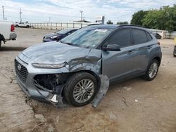 Salvage cars for sale at Oklahoma City, OK auction: 2020 Hyundai Kona SEL