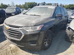 Salvage cars for sale at Waldorf, MD auction: 2018 Chevrolet Traverse LS