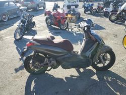 Salvage motorcycles for sale at Martinez, CA auction: 2013 Piaggio BV 350