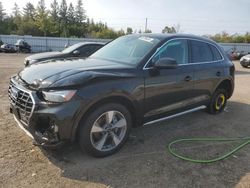 Salvage cars for sale at Bowmanville, ON auction: 2024 Audi Q5 Komfort 45